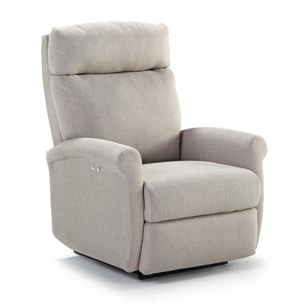 CODIE LEATHER POWER HEAD TILT SPACE SAVER RECLINER- 1AZ04LU