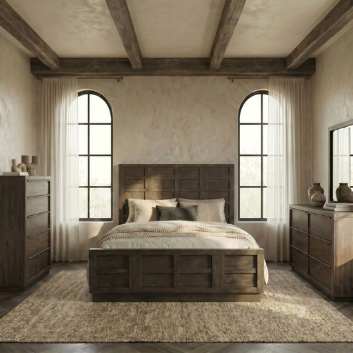 Stillwater Panel Bed, Dresser & Mirror, Chest image