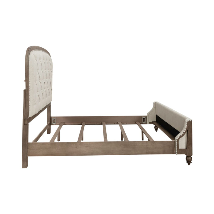 Americana Farmhouse King Shelter Bed