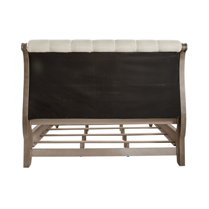 Americana Farmhouse King Sleigh Bed