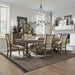 Americana Farmhouse 7 Piece Trestle Table Set image