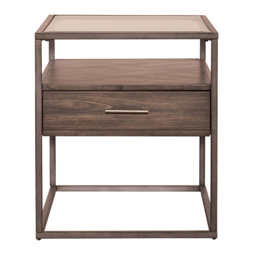 Liberty Furniture Jamestown End Table in Brown image