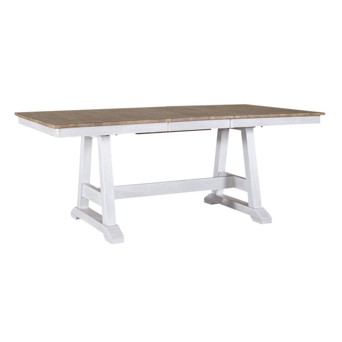 Lindsey Farm 6 Piece Trestle Table Set