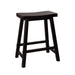 Creations 24 Inch Sawhorse Counter Stool - Black (RTA) image