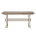 Liberty Farmhouse Reimagined Flip Lid Sofa Table in Antique White image