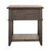 Mill Creek Drawer End Table in Peppercorn image