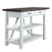 Farmhouse Server in White/Oak image