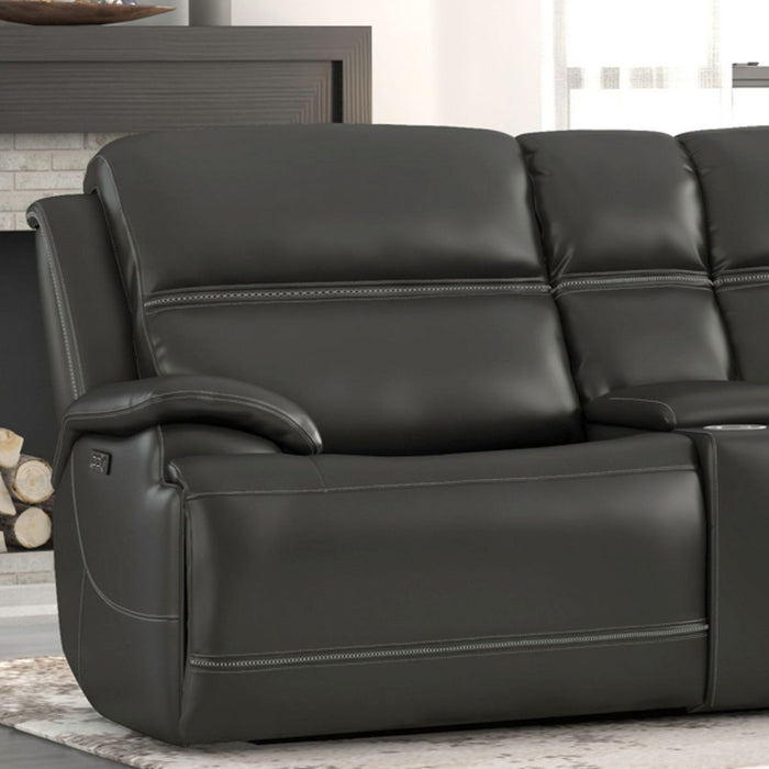 Liberty Furniture Bentley L Arm Recliner P2 & ZG in Graphite