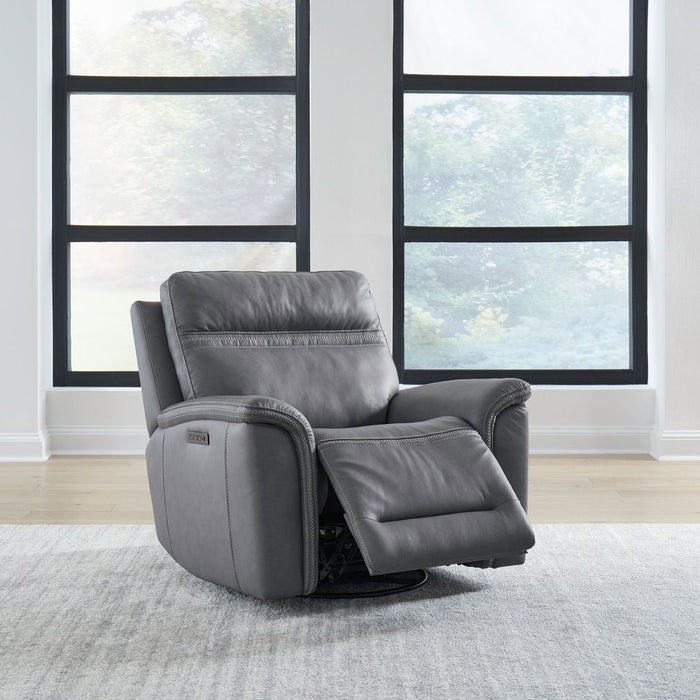 Liberty Furniture Cooper SG Recliner P3 in Blue Gray
