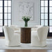 Accent Dining Accent Dining Chair w/ Casters - Ivory image