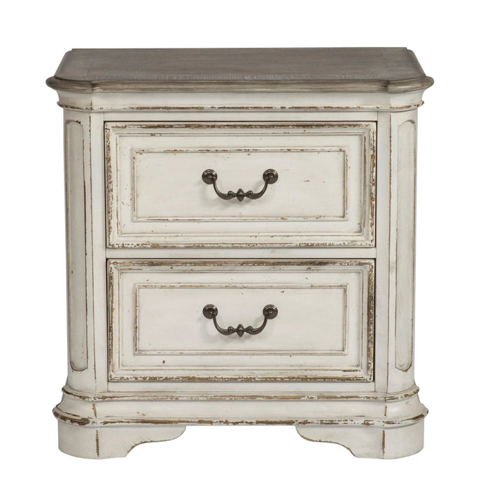 Magnolia Manor King California Panel Bed, Dresser & Mirror, Night Stand image