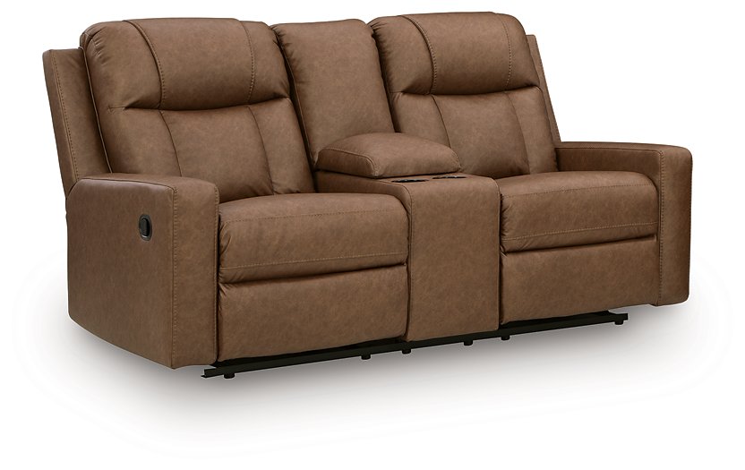 Mackmenville Reclining Loveseat with Console