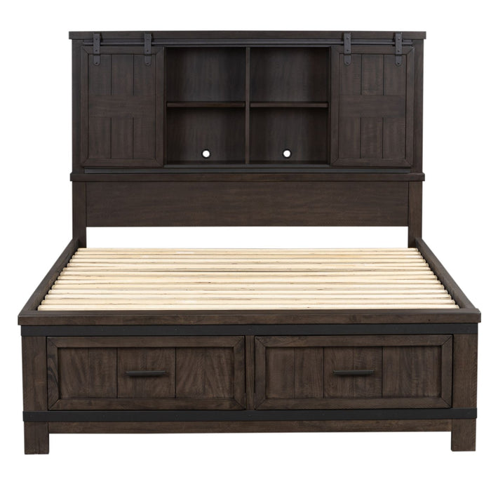 Thornwood Hills King Bookcase Bed
