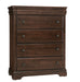 Vaughan Bassett Vista 5-Drawer Chest in Warm Cherry image