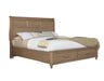 Vaughan Bassett Vista Queen Sleigh Storage Bed in Natural Oak image