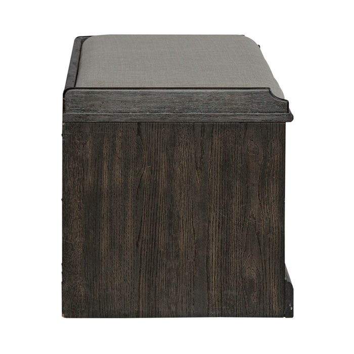 Mill Creek Wall Bench in Peppercorn
