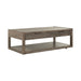 Liberty Furniture Bartlett Field Cocktail Table in Dusty Taupe image