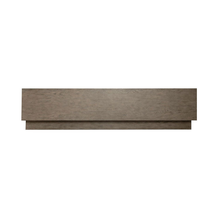 Bartlett Field Console Bar Table in Dusty Taupe