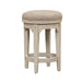 Morgan Creek Console Swivel Stool in Antique White image