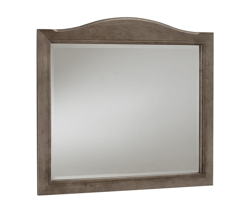 Vaughan Bassett Cool Farmhouse Arched Mirror in Grey image