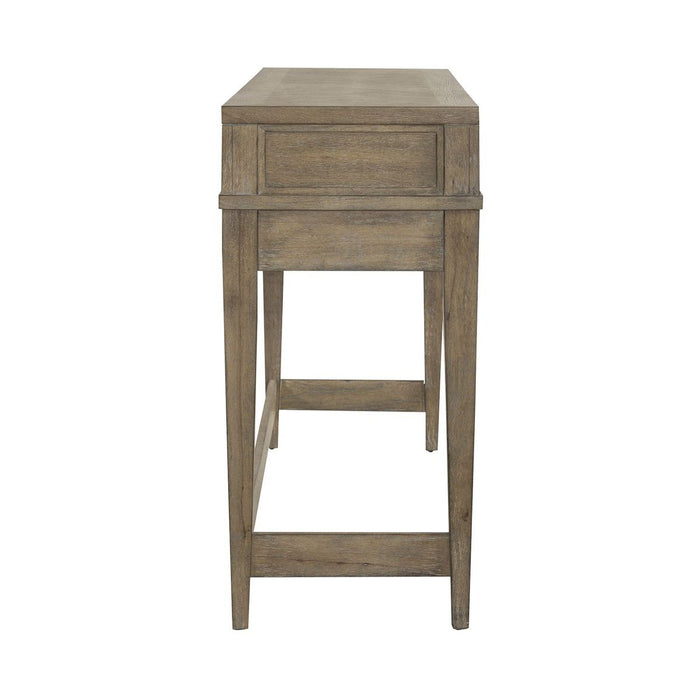 Liberty Furniture Devonshire Console Bar Table in Weathered Sandstone