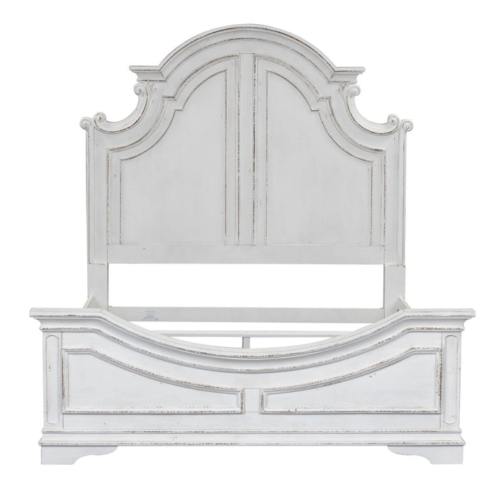 Magnolia Manor King California Panel Bed, Dresser & Mirror image