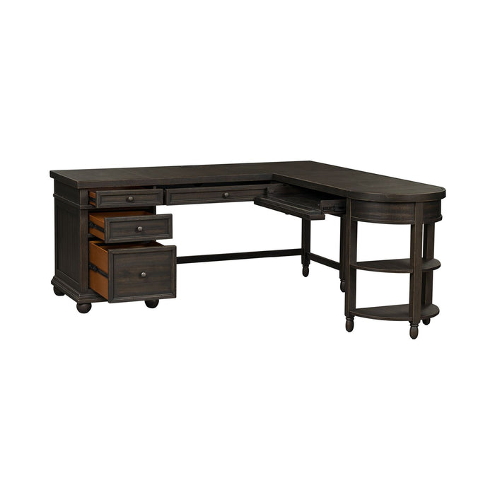 Harvest Home Opt L Shaped Desk Set