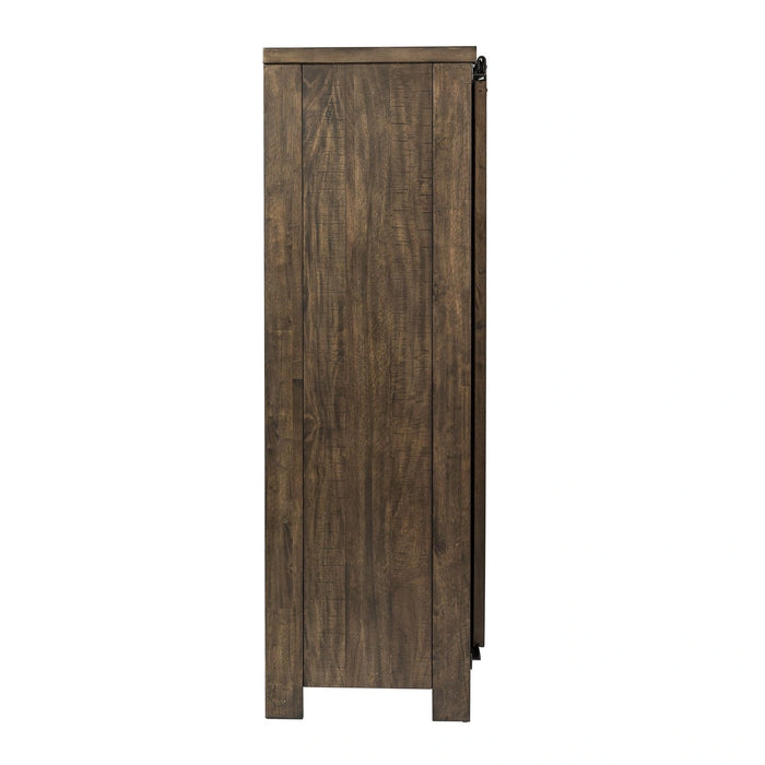 Thornwood Hills Sliding Door Chest in Rock Beaten Gray image