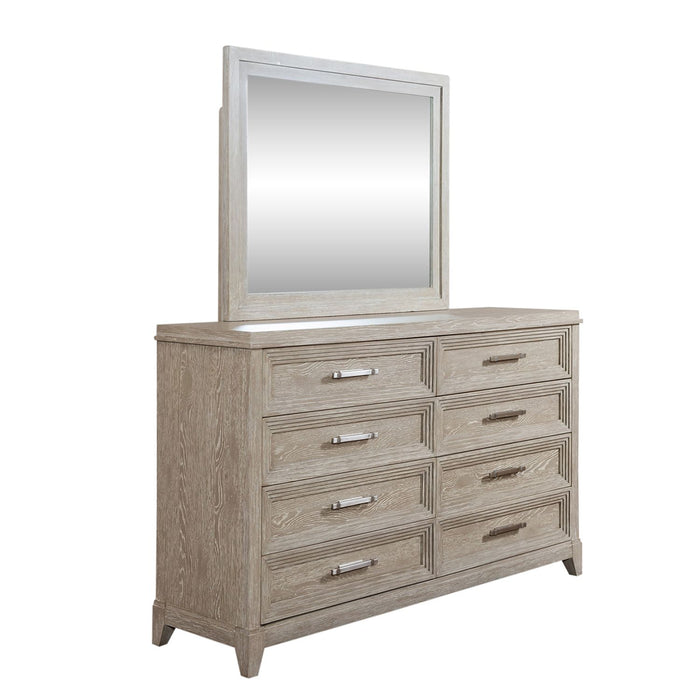 Belmar King Panel Bed, Dresser & Mirror