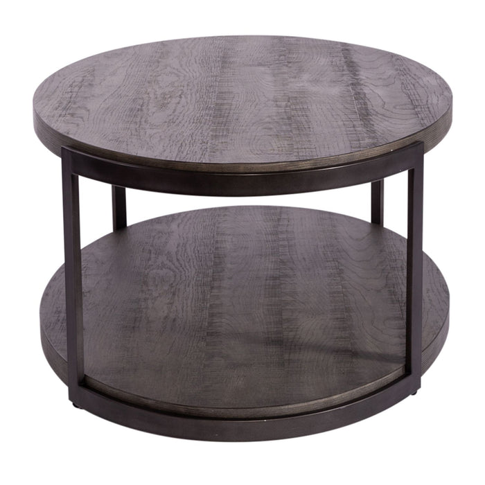 Modern View Oval Cocktail Table