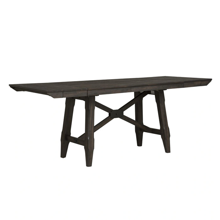 Double Bridge Trestle Table Set image