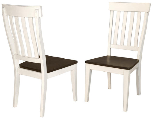 A-America Furniture Mariposa Slatback Side Chair in Coffee (Set of 2) image