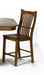 A-America Laurelhurst Slatback Barstool in Rustic Oak (Set of 2) image