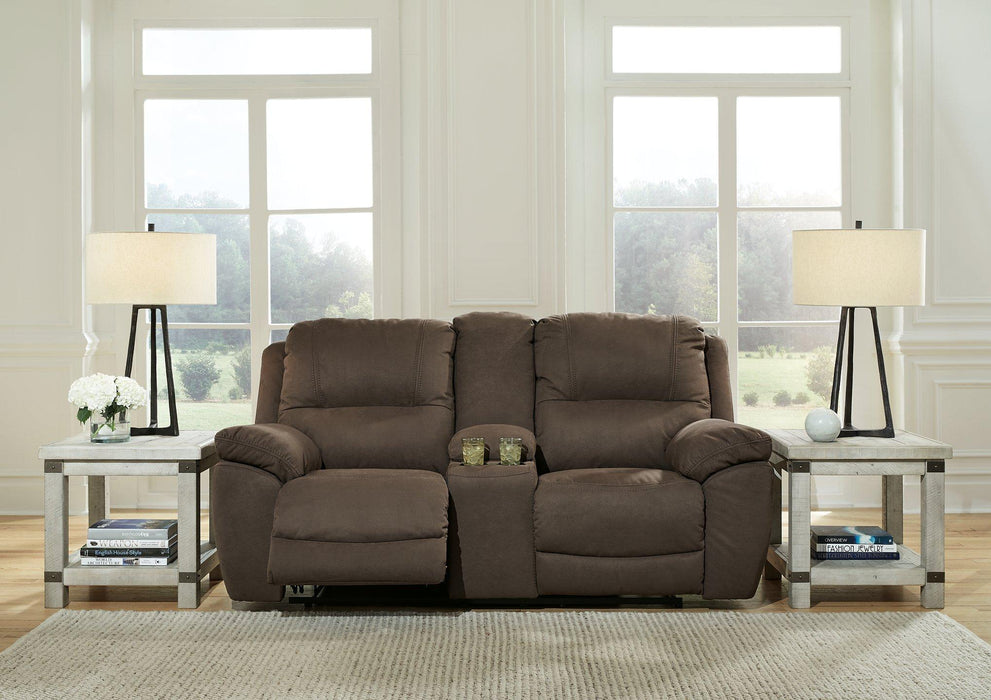 Next-Gen Gaucho Reclining Loveseat with Console