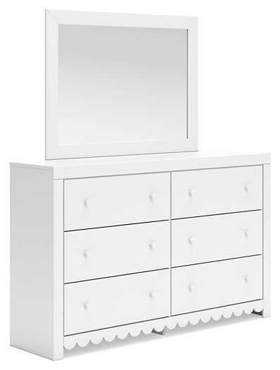 Mollviney Dresser and Mirror image