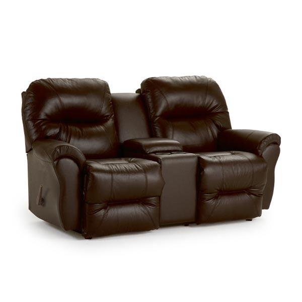 BODIE LOVESEAT LEATHER POWER ROCKING CONSOLE LOVESEAT- L760CQ7