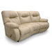 BRINLEY COLLECTION LEATHER POWER HEAD TILT RECLINING CONVERSATION SOFA- U700CZ4 image