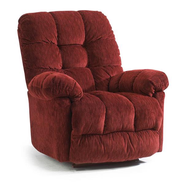 BROSMER LEATHER POWER HEAD TILT SWIVEL GLIDER RECLINER- 9MZ85-1LV image