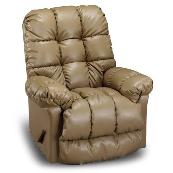 BROSMER SWIVEL GLIDER RECLINER W/ HEAT MASSAGE- 9MWH85