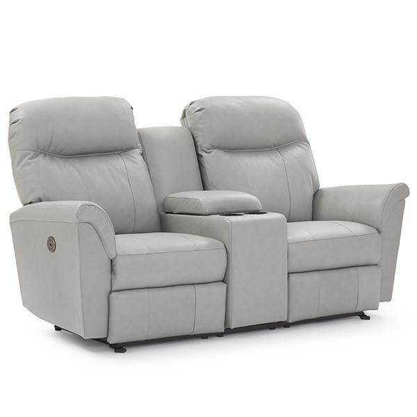 CAITLIN LOVESEAT LEATHER POWER HEAD TILT SPACE SAVER LOVESEAT - L420CZ4