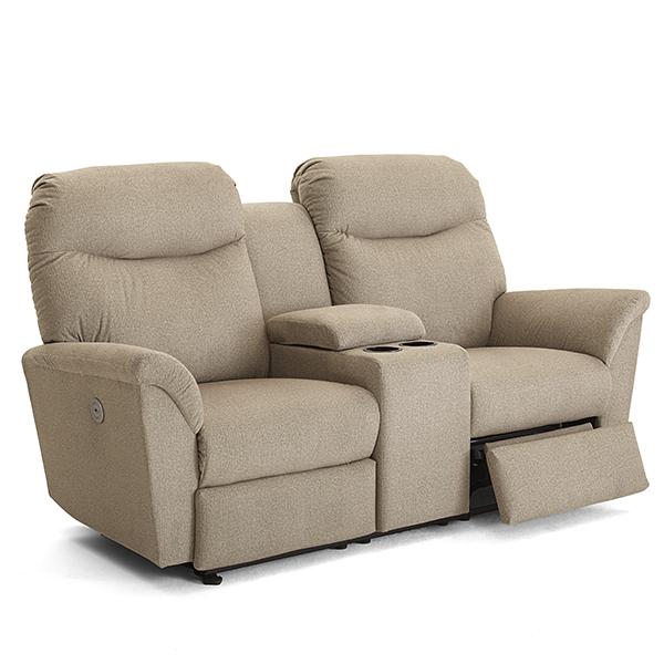 CAITLIN LOVESEAT SPACE SAVER CONSOLE LOVESEAT- L420RC4