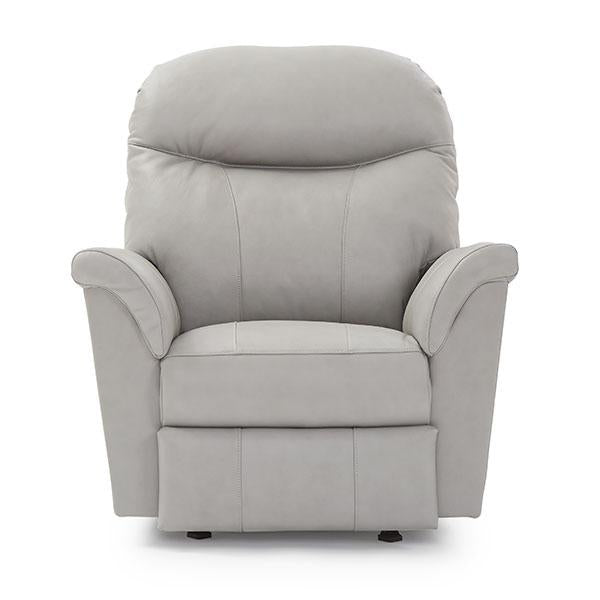 CAITLIN LEATHER SWIVEL GLIDER RECLINER- 4N25LU