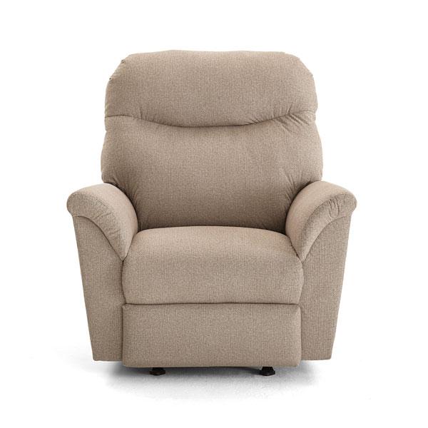 CAITLIN LEATHER POWER HEAD TILT ROCKER RECLINER- 4NZ27LU