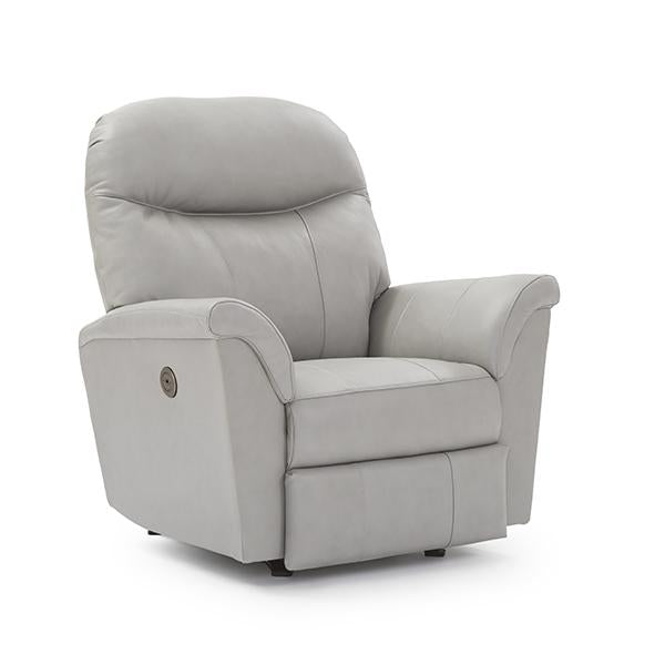 CAITLIN LEATHER POWER ROCKER RECLINER- 4NP27LU