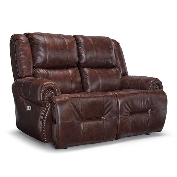 GENET LOVESEAT LEATHER SPACE SAVER LOVESEAT- L960CA4