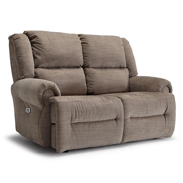 GENET LOVESEAT LEATHER SPACE SAVER LOVESEAT- L960CA4