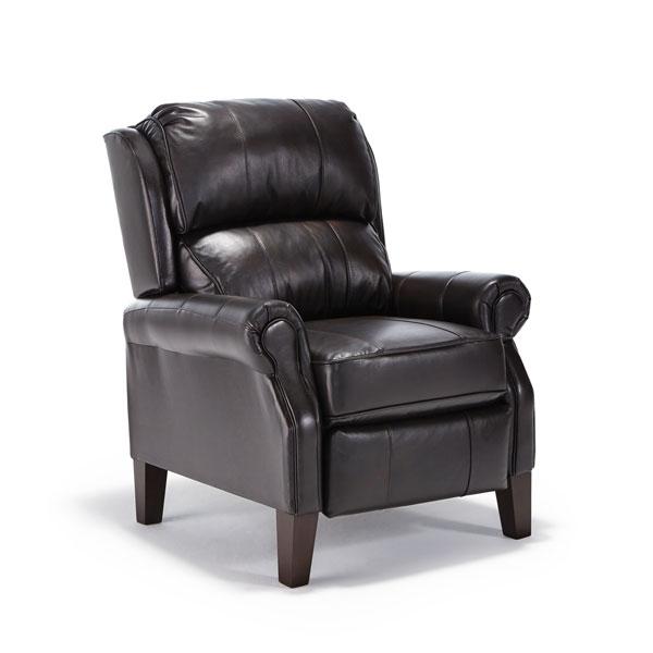 JOANNA LEATHER HIGH LEG RECLINER - 0L20RLU