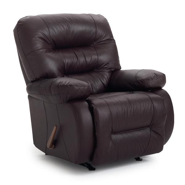 MADDOX LEATHER ROCKER RECLINER- 8N47LV