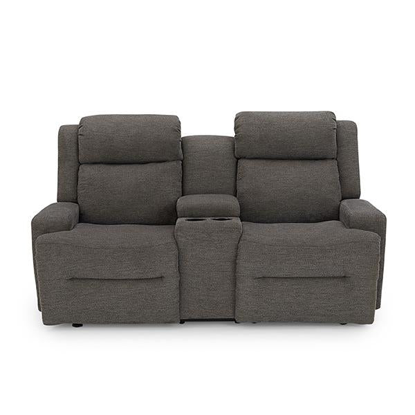 O'NEIL LOVESEAT POWER HEAD TILT ROCKER CONSOLE LOVESEAT - L920RY7