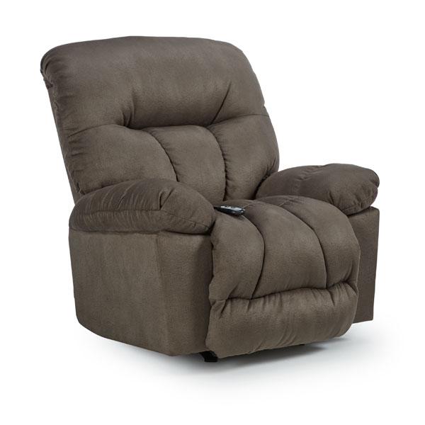 RETREAT LEATHER SPACE SAVER RECLINER- 8N04LU
